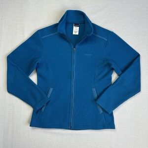 Vtg Patagonia El Capilene Fleece Zip Jacket Women S Blue Gorpcore Performance